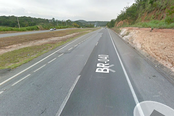 BR-040 terá estreitamento de pistas em Contagem, no fim de semana