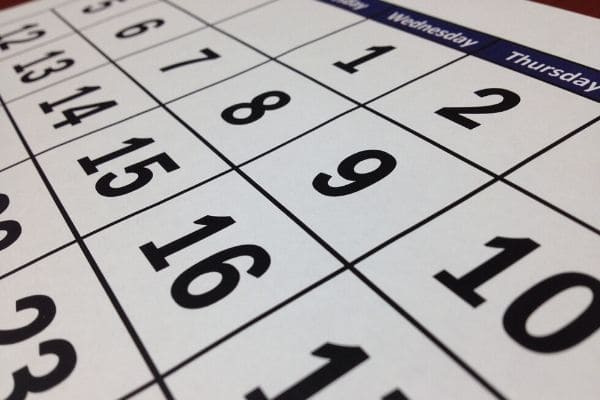 Ano novo terá 9 feriados nacionais em dias de semana