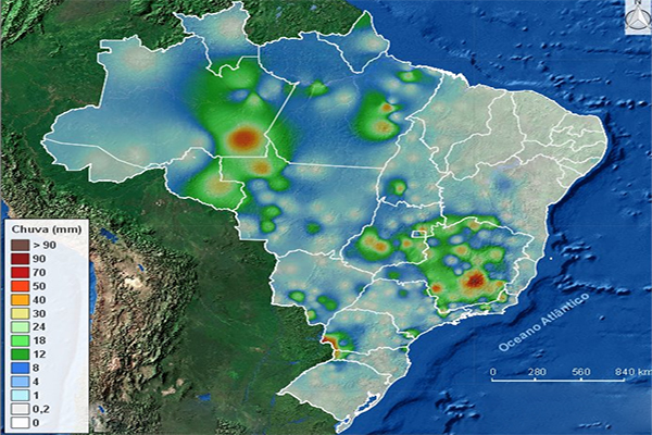 Semana será chuvosa em Minas Gerais