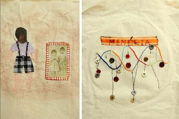 Exposição Memória e a Linha do Tempo, bordados com múltiplas narrativas 