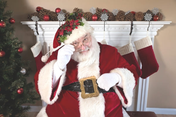 Papai Noel chega ao ItaúPower Shopping