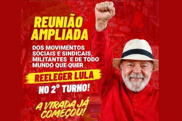Sind-UTE Contagem convoca reunião ampliada pró eleição de Lula