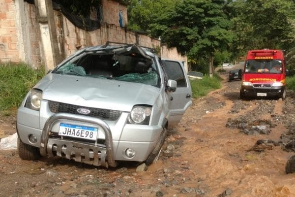 Idosa morre atingida pelo próprio carro em Contagem