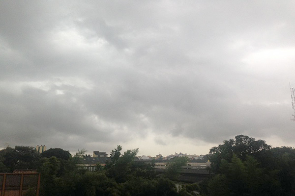 Contagem tem previsão de chuva até quinta-feira