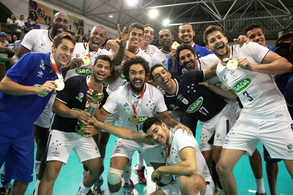 Sada pela 7ª vez é Campeão Mineiro de vôlei 