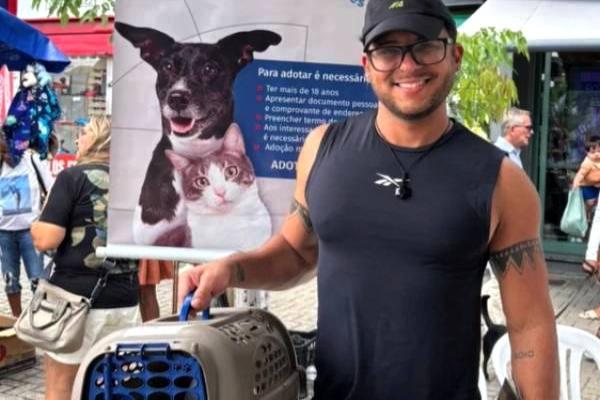 Neste sábado (11/4), Feira do Eldorado recebe cães e gatos à espera de um lar 