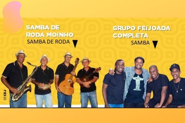 Projeto Quinta Cultural está em ritmo de samba nesta semana