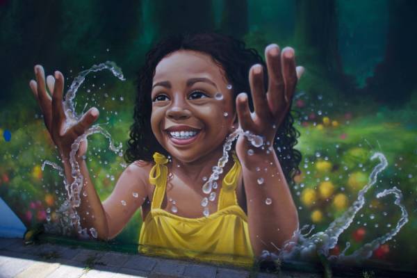 Becos do Eldorado viram galeria de arte urbana a céu aberto