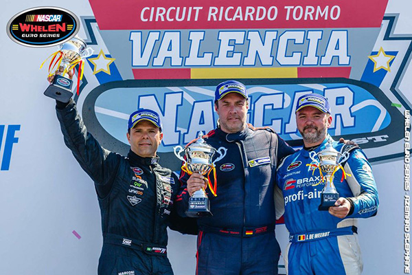 Piloto de Contagem estreia com pódio na Nascar Whelen Euro Series 2017