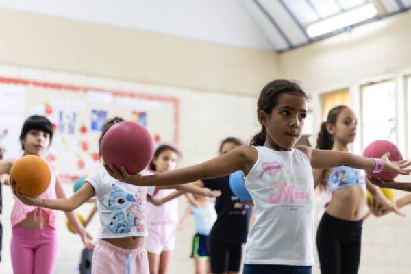 1º Festival de Balé e Ginástica Rítmica do programa Contagem Ativa