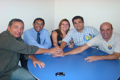 Ademir recebe apoio do PRB.