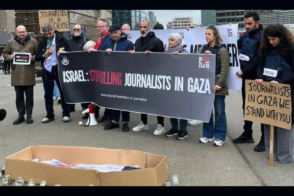 Ataque de Israel em Gaza, mira e mata mais cinco jornalistas 