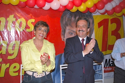 Marília recebe mais apoio no final da campanha.