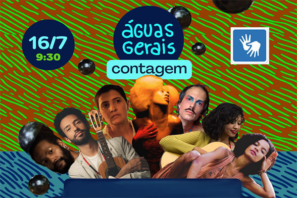 Roda de conversa, exposição e músicas no Águas Gerais
