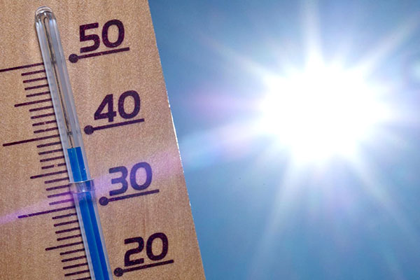 Reta final do inverno tem temperaturas de verão