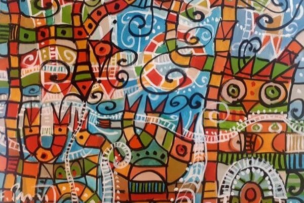 Exposição reúne trabalhos de artista que vive em Contagem