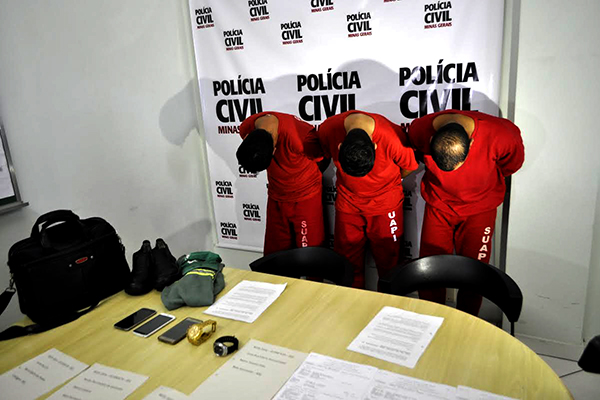 Trio é preso por suspeita de arrombamentos em Contagem