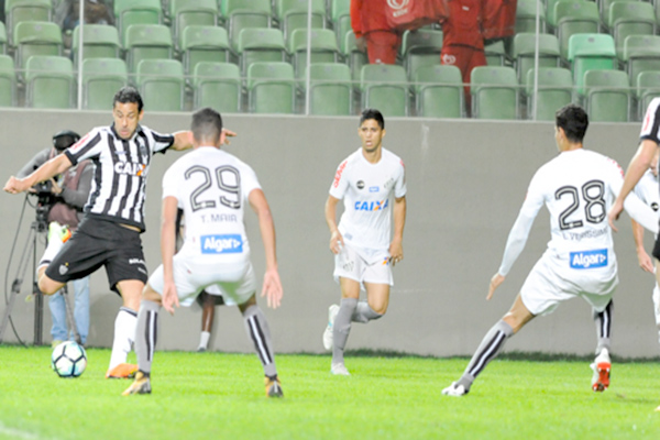Atlético-MG perde com gol marcado nos acréscimos