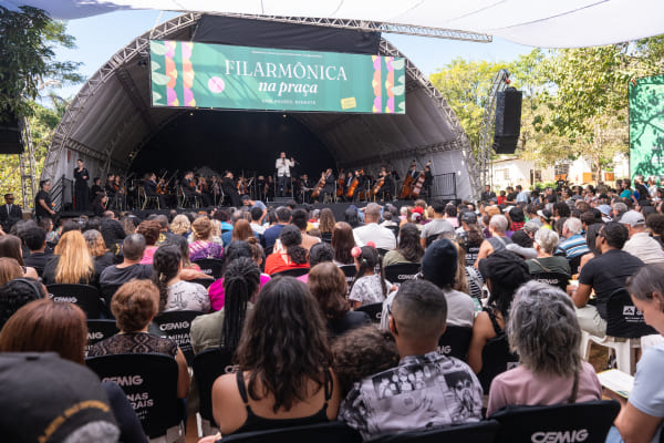 Filarmônica de Minas trás concerto gratuito e ao ar livre para Contagem