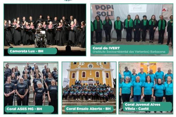 23ª Festival Internacional de Corais (FIC) celebra Raul Seixas que faria 80 anos