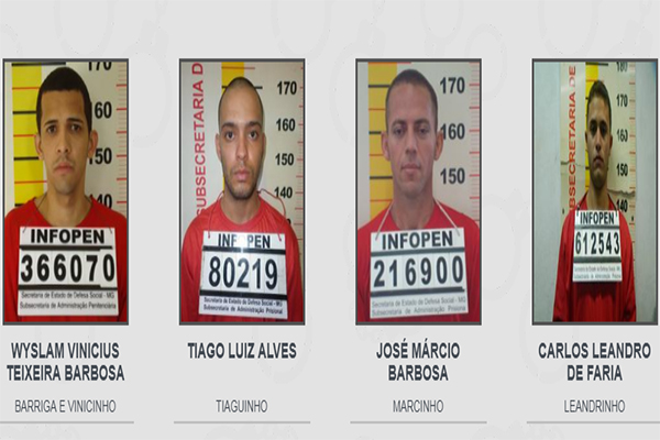 Foragidos da Justiça têm nomes e rostos divulgados em todo o Estado