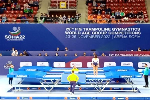 Atletas do Trampolim de Contagem e da Seleção Brasileira, brilham no Mundial