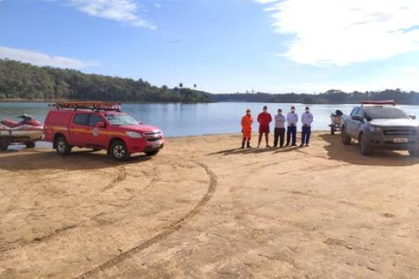 Represa Várzea das Flores está totalmente interditada no Carnaval 