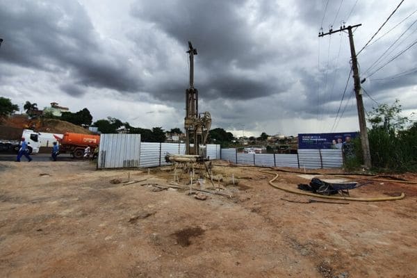 Obras de construção do viaduto Teleférico têm início em Contagem