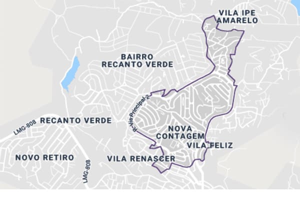 Interrupção do abastecimento de água em Contagem