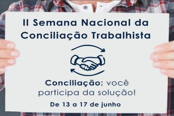 Tribunal Regional do Trabalho promove semana de conciliação trabalhista