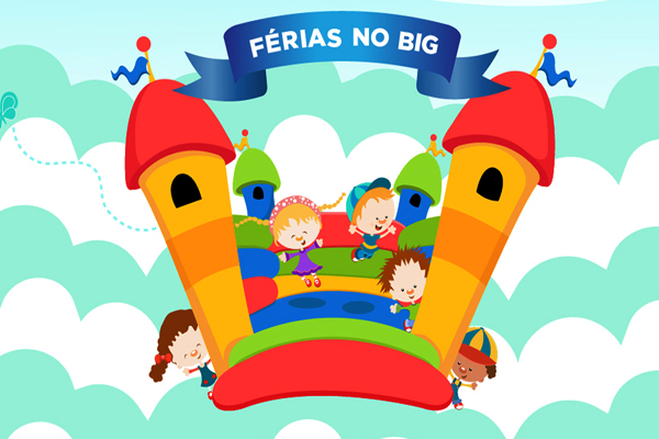 Férias no Big Shopping, diversão e educação para a garotada