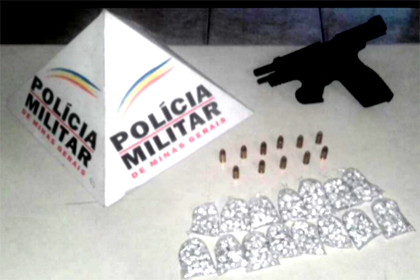 Adolescente e drogas são apreendidos na Vila Frigo Diniz