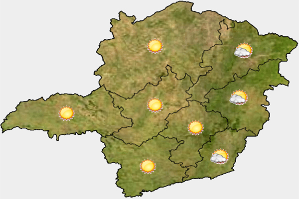 Umidade relativa do ar permanece baixa em Minas