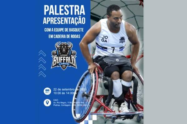 Buffalo Lords leva inclusão e inspiração para estudantes de Contagem
