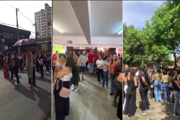 Em Contagem, concurso suspenso no dia da prova revolta candidatos