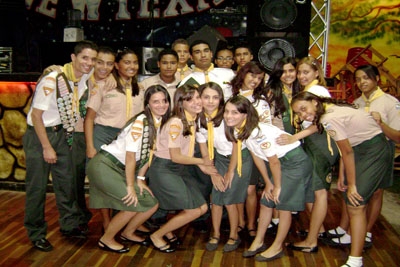Contagem representada em evento religioso mundial