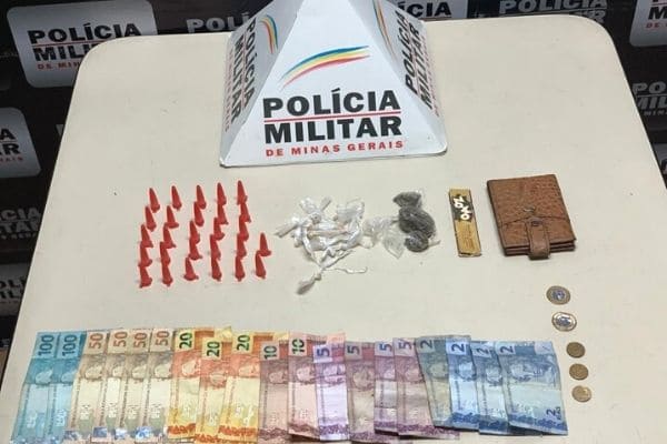 Suspeito de tráfico de drogas é preso após denúncia anônima