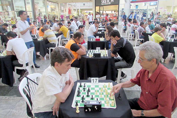Oficinas gratuitas de xadrez no Big Shopping