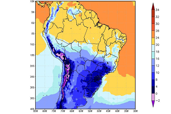 RMBH deve ter frio intenso a partir de segunda-feira