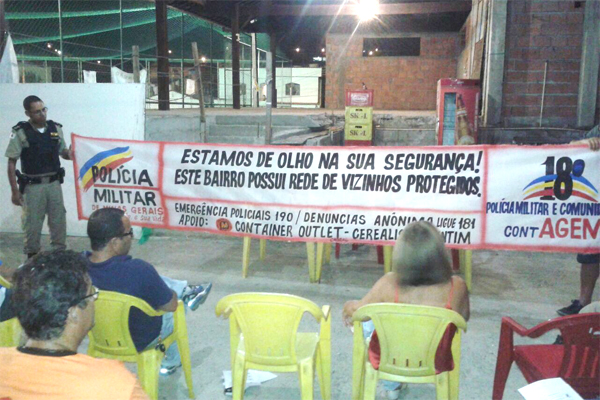 PM e comunidades reforçam parcerias para prevenir roubos