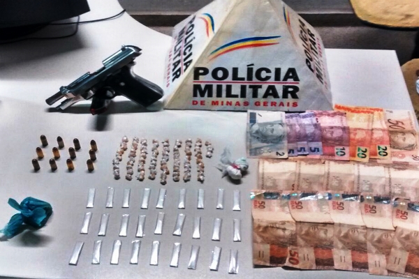 PM recupera veículos roubados e apreende armas e drogas em Contagem