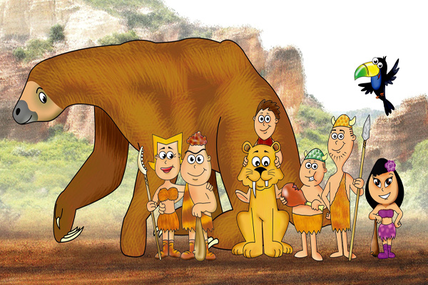 Terra de Lund, a pré-história em desenhos animados