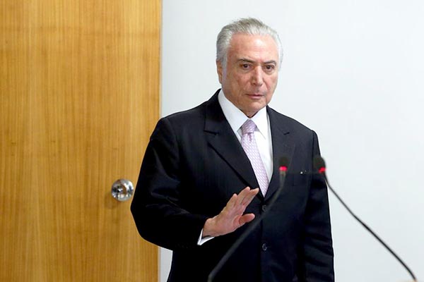 Temer altera agenda e cancela compromissos