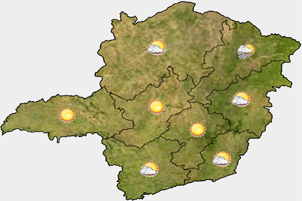 Contagem tem mais um dia de forte calor em pleno inverno