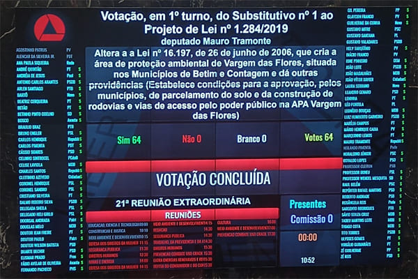 Deputados aprovam novas regras para APA Vargem das Flores