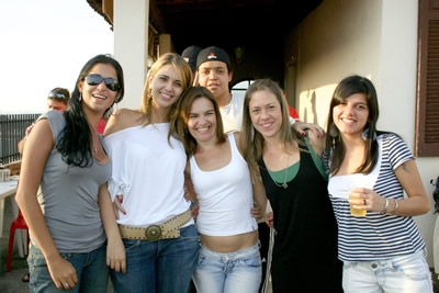 Niver da Jane, reunião entre amigos.