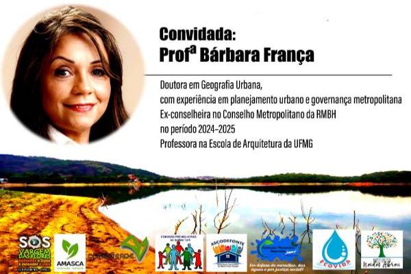 SOS Vargem das Flores debate uso sustentável do reservatório