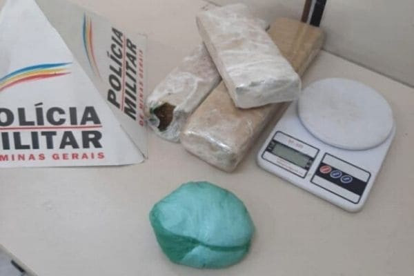 Drogas são apreendidas após denúncia de agressão