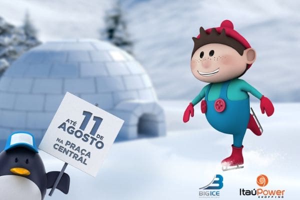 Pista de patinação no gelo está de volta a Contagem