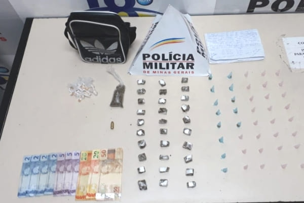Suspeitos de tráfico de drogas são presos no bairro Milanez